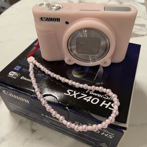 Canon PowerShot SX740 HS Pink Digital Camera